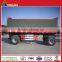 2017 NEW Hydraulic Lifting Side Dump Drawbar Rear Grain Tipper Trailer For Sale