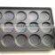 15 grooves aluminum alloy one-stage molding teflon Burger Baking Tray/hamburger baking tray