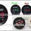 Round Panel Digital only Voltmeter for Car Marine Moto