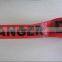 customized red printing caution tape PE warning tape