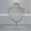 High Quality Farbic Necklace Jewelry Display Bust Holder Mannequins on Sale