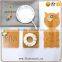 Wholesale felt cute silica gel cup mat
