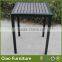 High end cheap outdoor wicker rattan bar set