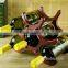 Refinement folding wooden wine shelf