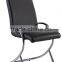 Congling B2712, Classic Iron Frame Dining Chair And Waiting Chair With PU Leather Cover