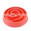 wholesale plastic slow feed dog food bowl
