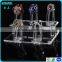 Popular hot sell 2 tier clear acrylic ring display holders