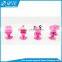 2017 newest products mini rubber colorful cartoon stikeez bulk animal toys for coin machine