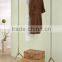 Heavy duty Mobile folding metal commercial garment rack