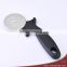New design pizza cutter plastic handle,round pastry pizza tools