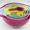8pcs mixing bowl set