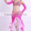 Sexy women yellow belly dance outfit set AS6032-AQ6032-Q5023