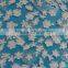 China manufacturer 3d flower lace embroidered fabric