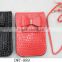 New Bow Popular CROCO pu phone bag for mobile money credit cards