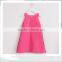 Summer Girls High Quality Kids Casual Pink Clothing Modern Children Dress