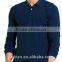 Custom mens long sleeve blank polo shirt