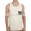 Custom cotton breathe freely absorbent water tank top with pocket