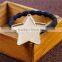 Zinc Based Alloy DIY Resin Mold For Jewelry Making Hair Ties Pentagram Star Gold Plated & Black