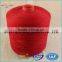 45s/2 water dyed red 100% polyester spun yarn for sale