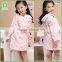 Cute Thermal Anti Static Children Flannel Terry Bathrobe