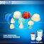 Pad printing silicone rubber for electronic toys