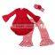 Boutique Winter Christmas Outfits Snow Man Persnickety Christmas Wholesale Baby Clothes