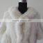 SJ1004 Classic Designs Rabbit Fur Cape for Women