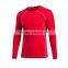 mens long sleeve custom sports wear t-shirt