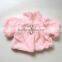 Kids Girls Faux Fur Fleece Lapel Coat Winter Warm Jacket