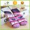 girl lovely acrylic knitted mittens with cartoon design
