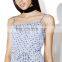 China Wholesale Woman Clothing Dress with a Floral Print All Over