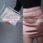Clear Mini Envelope Clutch PVC Vinyl Plastic Purse Bag Handbag Transparent