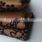 Winfar textile new design high quality polyester DTY flock on scuba fabric