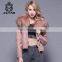 2017 Warm Winter Women's Double-faced Sheepskin Real Lamb Fur Jacket Style short Coat