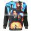 cheap men Sweater Hoody Without Hood but high quality sublimation printing