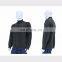 Melange zipper mock collar men's pullover made in China