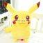 2015 Cartoon Pikachu pillow promotional custom stuffed plush Pikachu figure Emoji Pillow