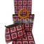 High quality super wax hollandais with 2pcs hand bag african wax prints fabric women hand bag for wedding party dutch wax