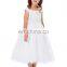 Grace Karin Sleeveless Square Neck Flower Girl Princess Bridesmaid Wedding Pageant Party Dress CL010405-1