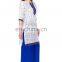 100% Cotton material Printed white casual 3/4 sleeve Beautiful kurti for woman