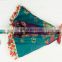 Rajasthani Vintage Cotton Parasol Indian Handmde Embroidered Umbrella