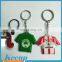 Cheap promotional gifts Advertising Customized pvc led light keychain