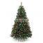 Custom 7ft Quality Beautiful Large Realistic Artificial Christmas Trees Stand Outdoor Christmas Decoration