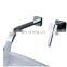Bathroom Concealed Flat Spout waterfall basin faucet Square Handle Basin Faucet