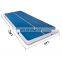 airfloor pvc inflatable air track blue color gymnastics mat 6m