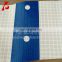 clear color reinforced film for construction scaffolding sheet with blue or red bands