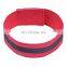Wholesale custom running elastic reflective armband for sports