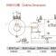 W8923 1.4KW Carbon Brush DC Motor
