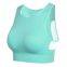No Steel Mesh Mesh Stitching Back Sports Bra, quick-dry shock-proof large size fitness yoga running sports underwear