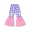 Girl Sequin Pant Flare Stretch Pant Baby Bell Bottoms